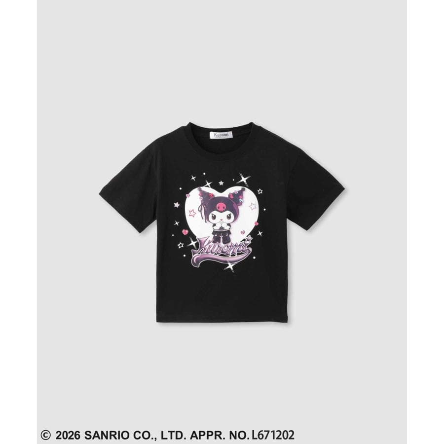 サンリオキャラクターズ クロミ Tシャツ 子供服 女の子 キッズ 半袖 キャラクター プリント トップス 爆買
