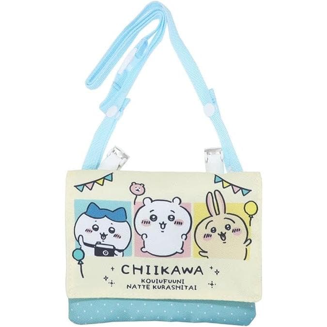 SHOBIDO 粧美堂 ちいかわ バッグ ポケット ポーチ ポシェット ショルダー 付 マルチポケット