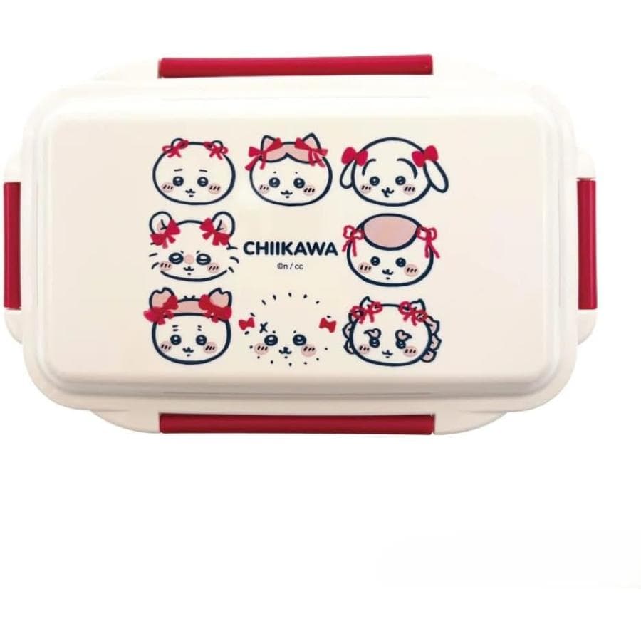 マリモクラフト ちいかわ CHIIKAWA 4点ロック1段ランチボックス リボン お弁当箱 CKW-310