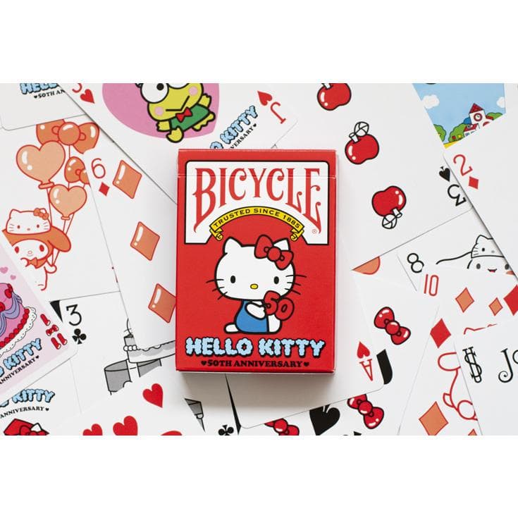 トランプ バイスクル ハローキティ 50th BICYCLE HELLO KITTY 50TH ANNIVERSARY