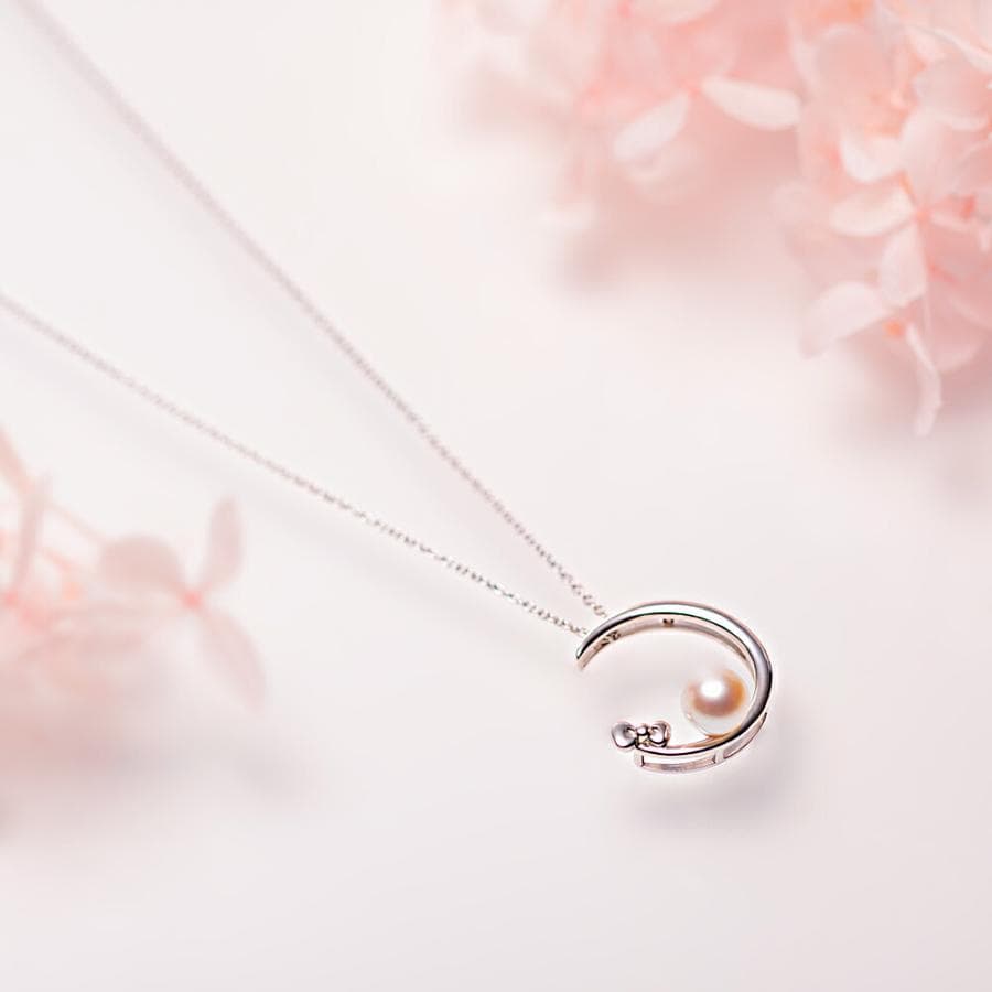 [ムーンレーベル 公式] ハローキティ ネックレス Hello Kitty Dreamy Moon ペンダント…