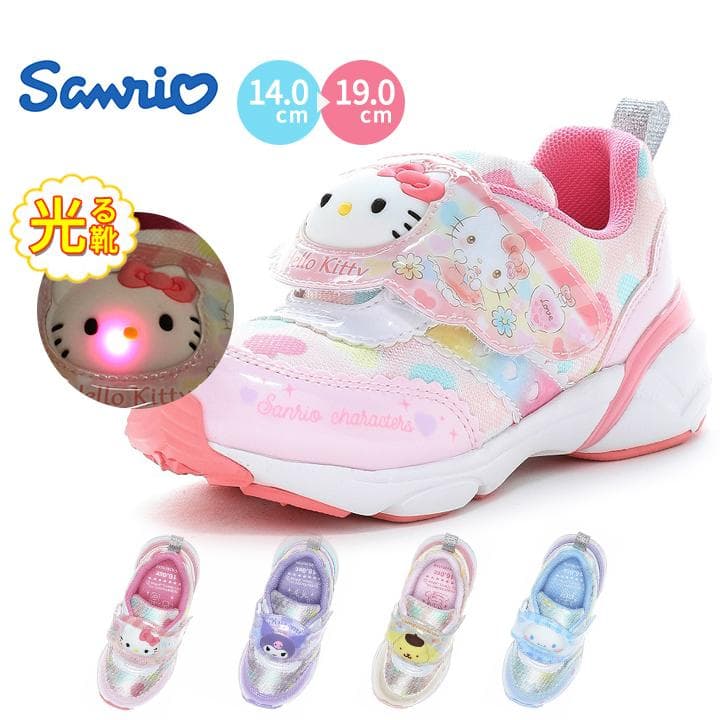 ムーンスター moonstar キッズ ジュニア 女の子 子供靴 スニーカー サンリオ SANRIO SA…