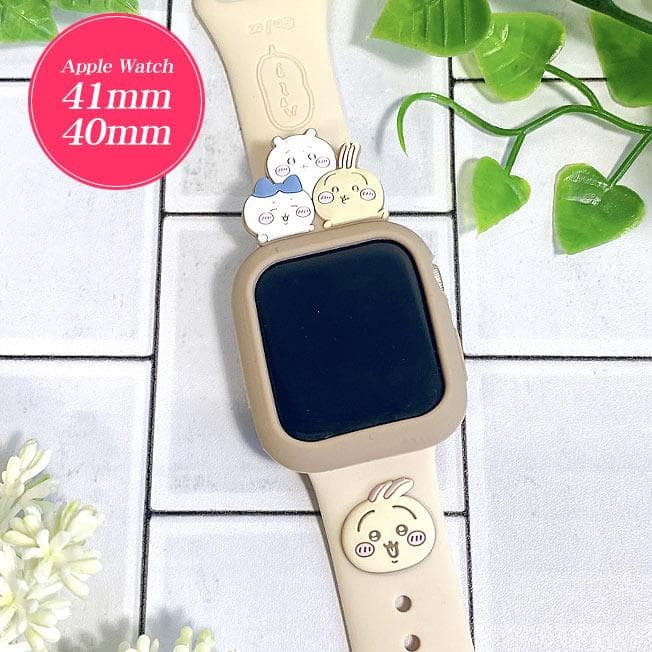 ちいかわ アップルウォッチ 41mm 40mm 対応 シリコンケース カバー Apple Watch…