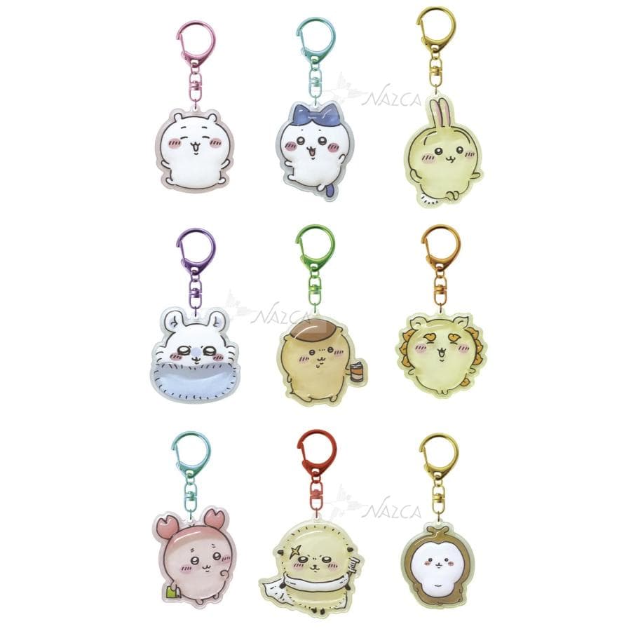 ちいかわ ぷっくりったいキーホルダー メール便なら何個でも¥180で全国へ キーホルダー ハチワレ モモンガ ウサギ…