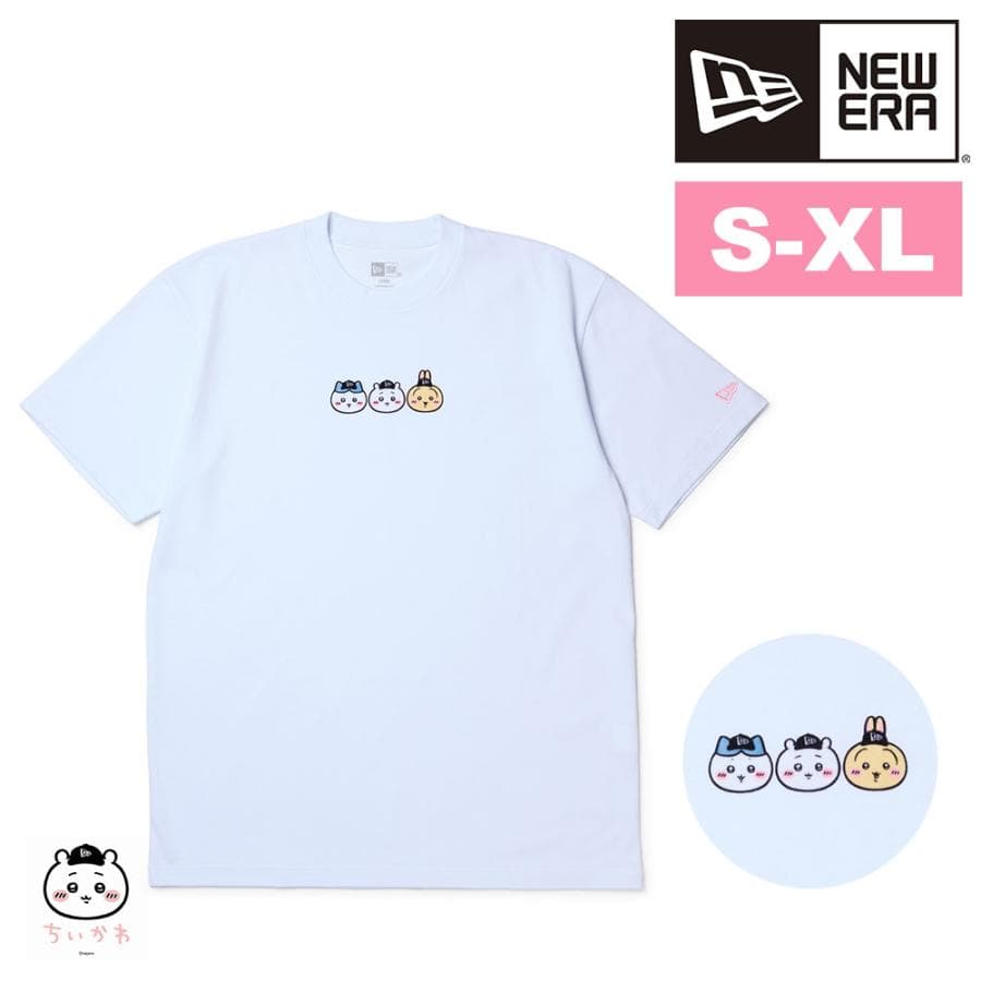 最大41% 2026年新作 ニューエラ Tシャツ トップス 半袖 S M L XL ちいかわ コラボ 綿 NEW…