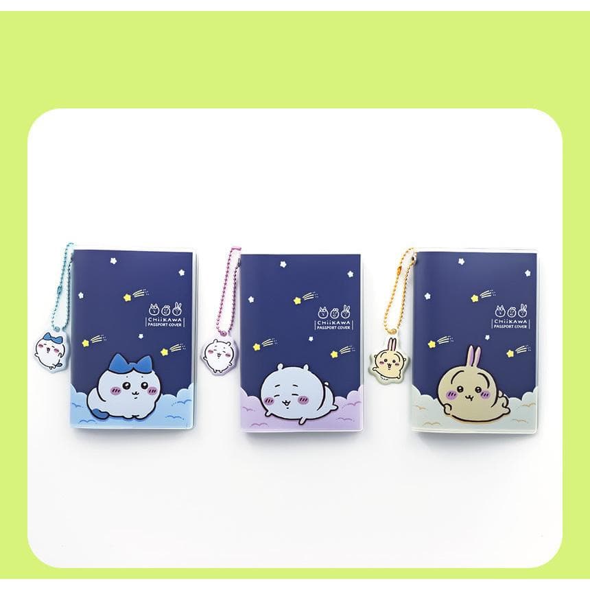 韓国 コミック グッズ『ちいかわ〜なんか小さくてかわいいやつ〜 パスポートケース カバー キャラクター…