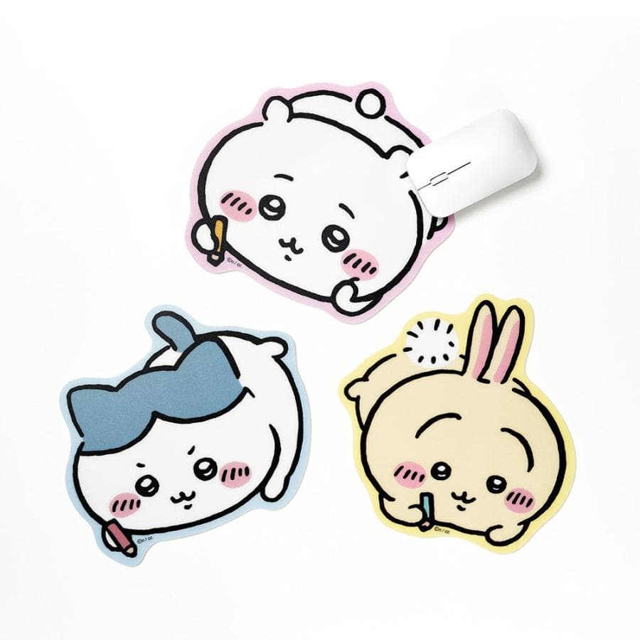 韓国 コミック グッズ『ちいかわ〜なんか小さくてかわいいやつ〜 かきかき マウスパッド(3種類から一つ選択)』公式グッズ