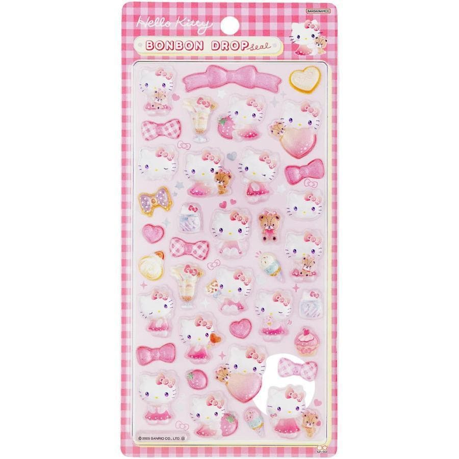 『新品』ボンボンドロップシール ハローキティ ピンク [S8812101]