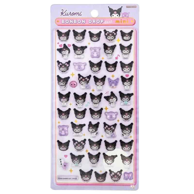 『新品』ボンボンドロップシールミニ クロミ [S8815127]