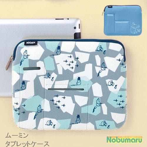 ムーミン タブレットケース ポケット付き iPad 収納 ポーチ 北欧 プレゼント 贈り物 学研ステイフル…