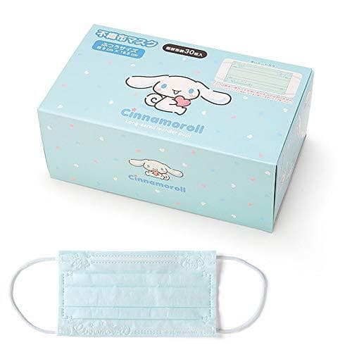 [サンリオ] マスク 不織布 大人用 30枚 ボックス シナモロール シナモン Cinnamoroll プリーツタイプ…