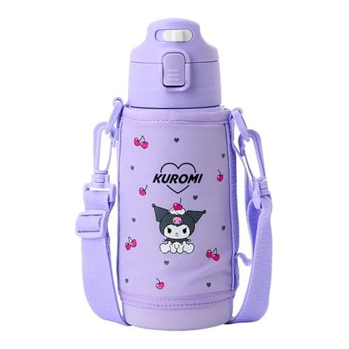 サンリオ クロミ 水筒 ステンレスボトル 保温 保冷 両用 670mL/620mL 2WAY 子供用…