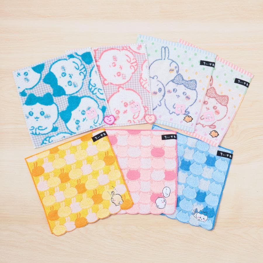 ( 送料無料 ) ちいかわ グッズ うさぎ ハチワレ 可愛い chiikawa ハンカチタオル ハンカチ レディース…