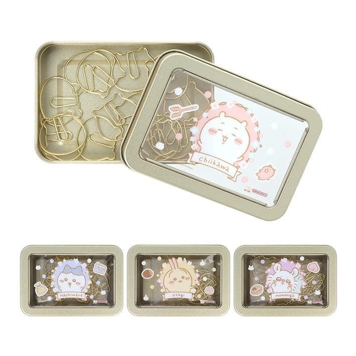 ちいかわ 缶入クリップ 15個入り 4柄 [M便 1/6]