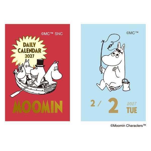 新日本カレンダー ムーミン ミニミニ日めくり NKー4490 1冊