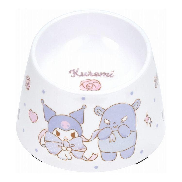 サンリオ sanrio クロミ サンリオ sanrio ビックリボン メラミン製 フード ボウル ペット 食器 エサ…