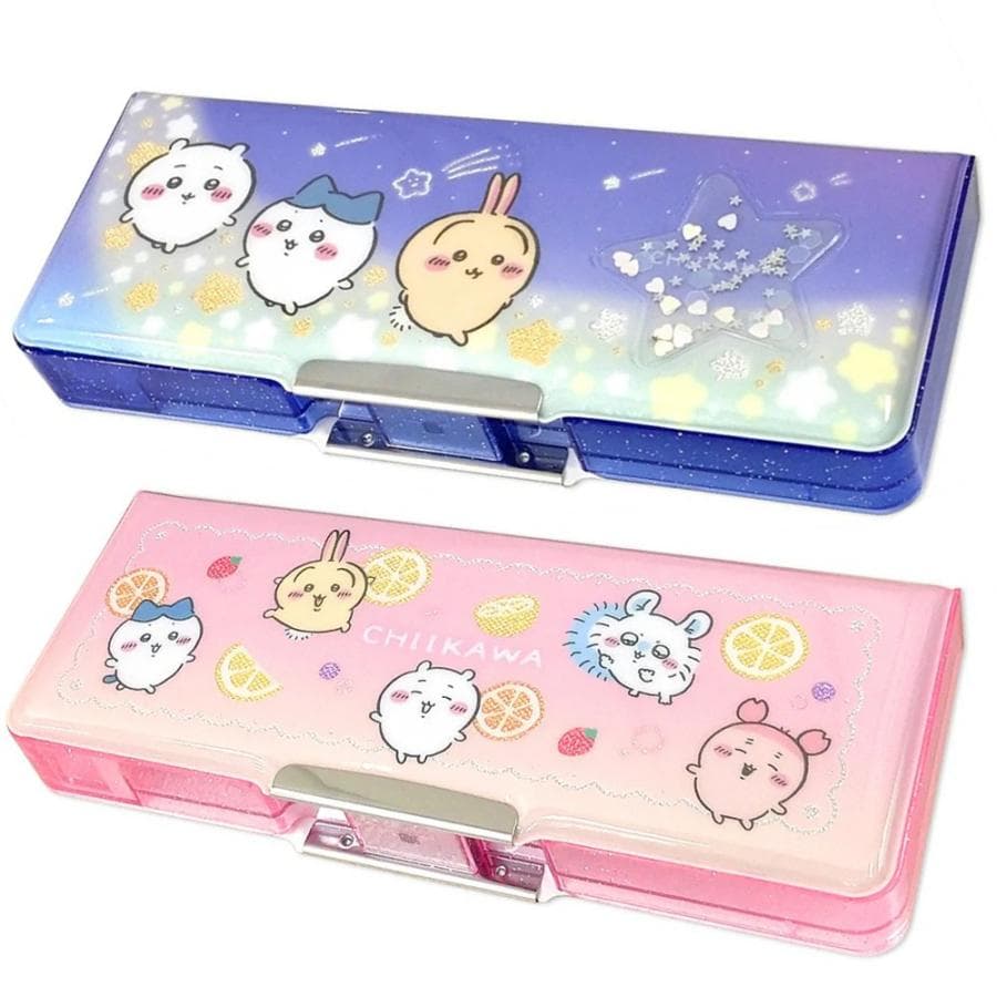 ちいかわ コンパクト両面開きペンケース 筆箱 ペンケース ペンポーチ ペン入れ 文具 キャラクター グッズ 小学生…