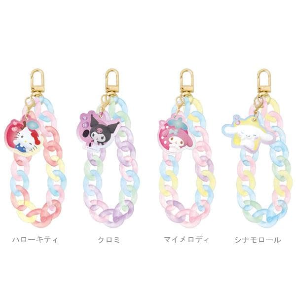 サンリオ つなげてリングストラップ リングビーズ チャーム ストラップ Sanrio ハローキティ マイメロディ…