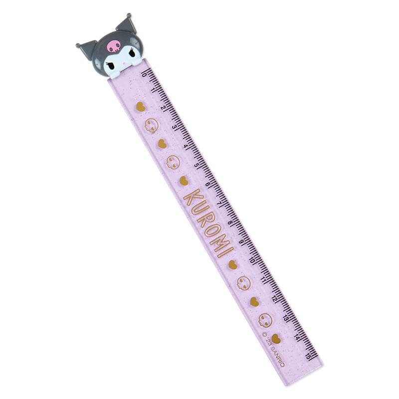 クロミ マスコット付きスリム定規 15cm