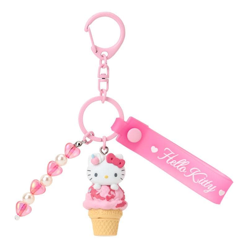 ハローキティ キーホルダー(ドリーミーアイスパーラー)