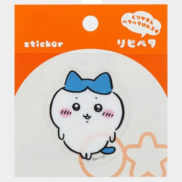 ちいかわ リピペタ ハチワレ くり返し使える クリアシール 透明 スマホケース デコレーション かわいい…