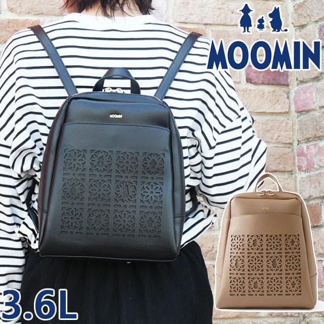 ムーミン バックパック レディース RMGC-04 ミニリュックサック BAG 北欧 軽量 合皮 柄 鞄 リトルミィ…