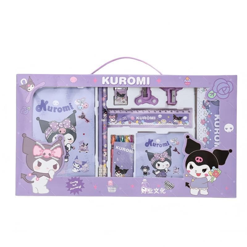 クロミ マイメロ 文房具セット ギフトボックス 入園祝い 入学祝い 小学生 キッズ プレゼント 誕生日 贈り物 12…