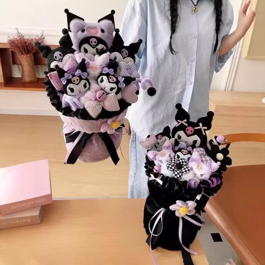 クロミ ぬいぐるみ花束 ブーケ プレゼント 造花 枯れない花 誕生日 子供 バレンタインデー こどもの日 卒業 記念日…
