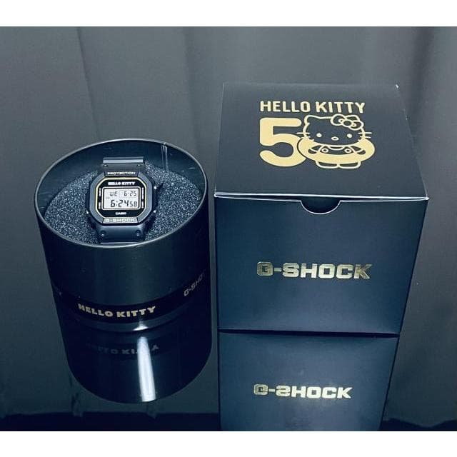 【新品】 ハローキティ G-SHOCK CASIO Anniversaryモデル(ハローキティ50周年)DW-5600K…