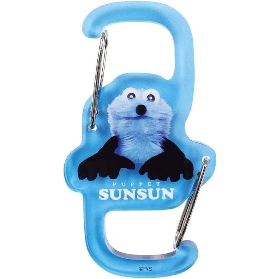 ティーズファクトリー パペットスンスン PUPPET SUNSUN スンスン ツインカラビナホルダー アップ…