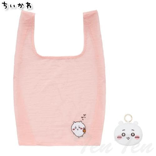 ちいかわ エコバッグ入りおかおマスコット ちいかわ マスコット バッグ 公式 グッズ ハチワレ うざぎ モモンガ…