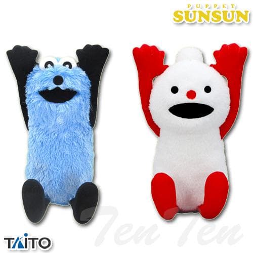 パペットスンスン BIGぬいぐるみ WA! 全2種セット スンスン ノンノン PUPPET SUNSUN ぬいぐるみ…
