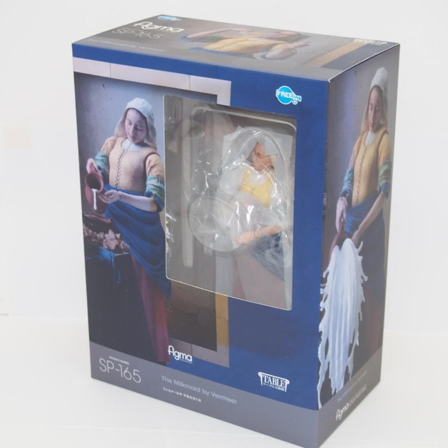 【未開封】グッドスマイルカンパニー figma テーブル美術館 SP-165 フェルメール作 牛乳を注ぐ女 フィギュア…