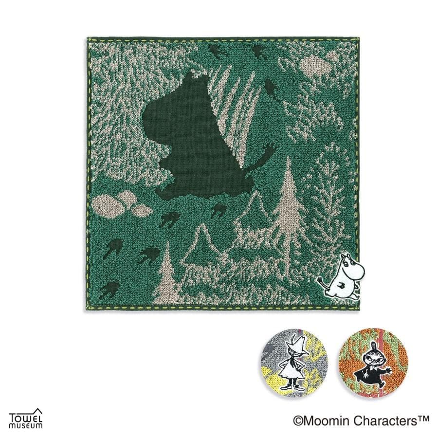 MOOMIN ムーミン タオルハンカチ 寄り道 名入れ 刺繍 プチギフト 贈り物 敬老の日 タオル美術館