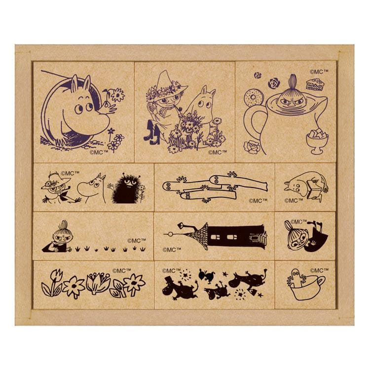 はんこセット Moomin(ムーミン) BEV-SOH-012