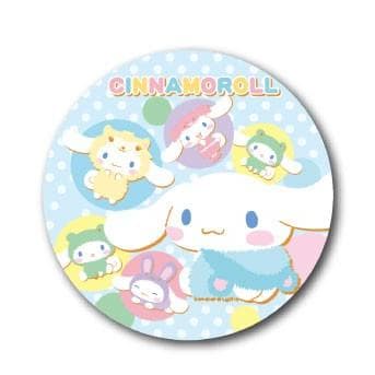 LCB307 シナモロール なりきり 44mm缶バッジ Cinnamoroll サンリオ キャラクター SANRIO…