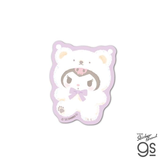 サンリオフワフワスノウ ダイカットステッカー クロミ sanrio サンリオ キャラクター カワイイ gs 公式グッズ…