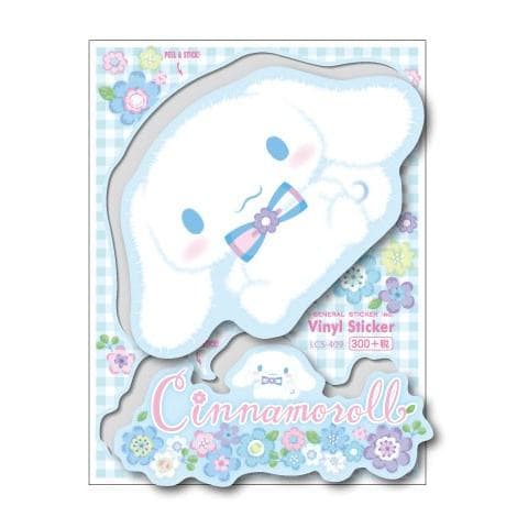 LCS409 シナモロール ふわふわステッカー Cinnamoroll ふわふわシリーズ サンリオ キャラクター…