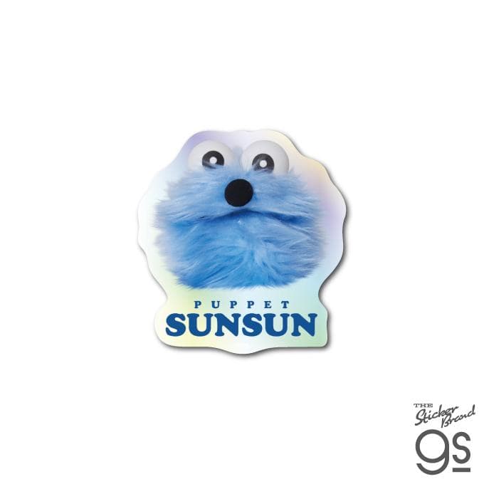 パペットスンスン ホログラムミニステッカー アップ SNS 人気 PUPPET SUNSUN 可愛い キャラクター…
