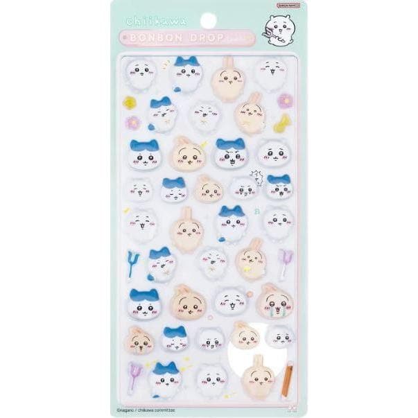 ちいかわキャラクター ボンボンドロップシール ちいかわ×ハチワレ×うさぎ S8542945 正規品 シール…