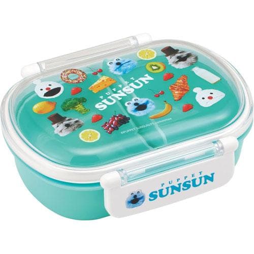 弁当箱 「PUPPET SUNSUN/パペットスンスン」食洗機対応 ふわっと蓋タイトランチボックス QAF2BA