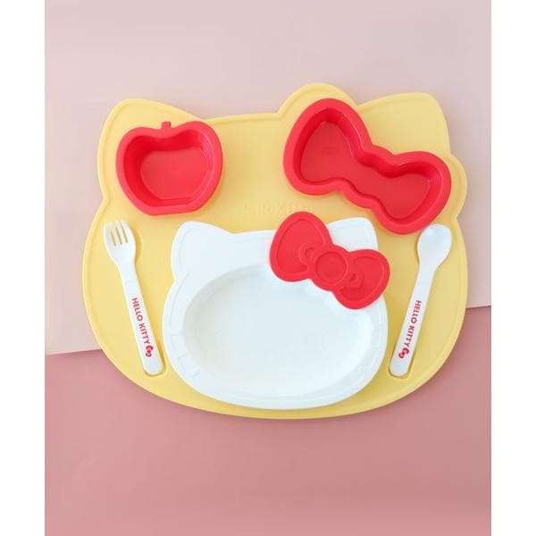 出産祝い 「SANRIO/サンリオ」ハローキティ ベビー プレートセット KP-18