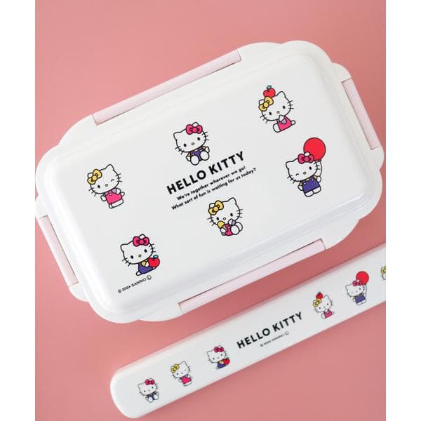 弁当箱 「SANRIO/サンリオ」ハローキティ ランチボックス (仕切付)PCD-500