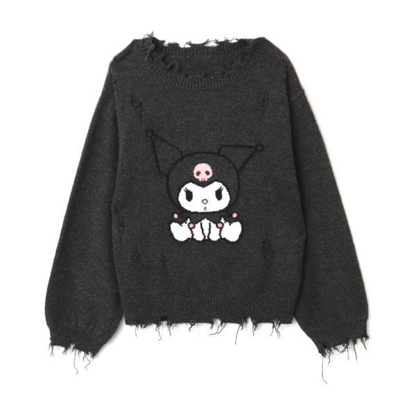 ニット セーター atmos pink x KUROMI Knit Top / アトモスピンク クロミ ニット トップ…