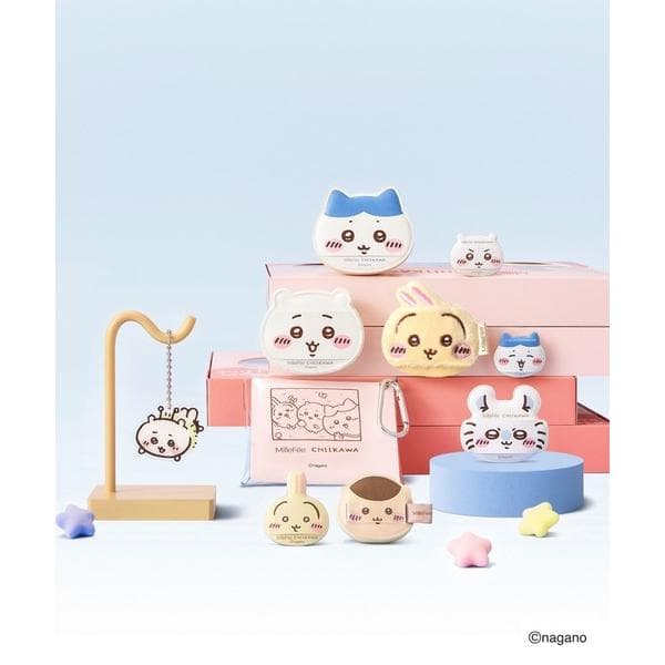 メイクスポンジ パフ ミルフィー millefee ちいかわ メイクパフコンプリートボックス