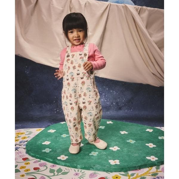 サロペット オーバーオール ムーミン サロペット&トップス セット キッズ 子供服 女の子