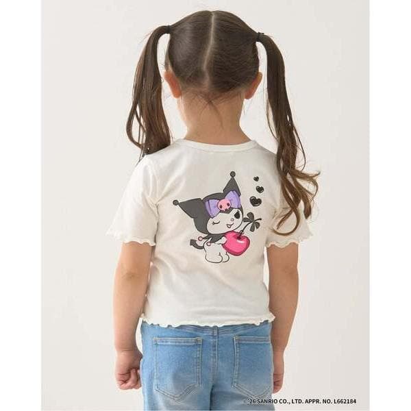 tシャツ 速乾 「サンリオキャラクターズ」「速乾・UV・型崩れしない」チェリークロミハートTシャツ キッズ 子供服…