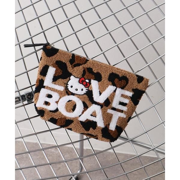バッグインバッグ ポーチ 「HELLO KITTY/ハローキティ」×「LOVE BOAT/ラブボート」サガラ刺繍ポーチ…