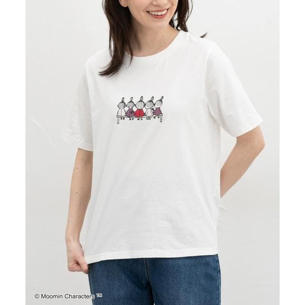 tシャツ 半袖 「UVカット」ムーミン/半袖Tシャツ レディース