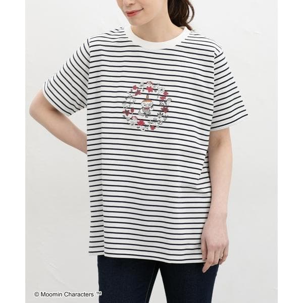 tシャツ 半袖 「UVカット」ムーミン/半袖チュニック レディース